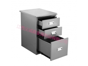 醫用不銹鋼三斗矮柜