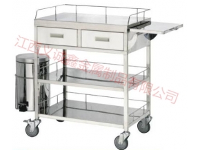 南昌醫用不銹鋼推車